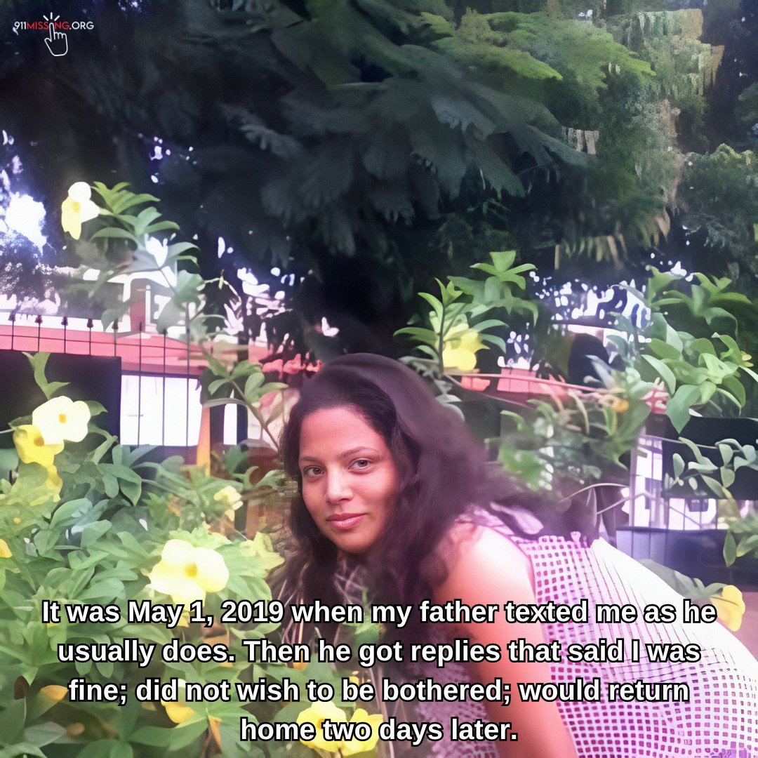 911missingOrg's tweet photo. Mayushi's family believes the messages they received were not from her. Mayushi’s English was fluent and the messages received by her father were written in poor English. She has friends in South Plainfield, NJ and it may be possible she is in that area. https://t.co/ygl5nghUZY