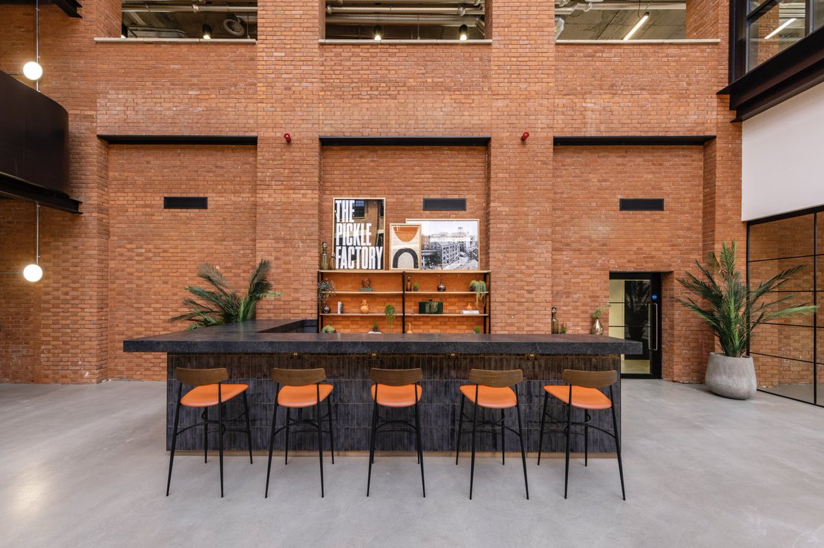 OrbitArchitects's tweet photo. 🌳The Pickle Factory - Atrium
Orbit is excited to reveal the stunning refurbishment of the The Pickle Factory, our recently completed Cat A refurbishment of a Victorian warehouse into a new office space in Bermondsey.
👉🏼 https://t.co/3QO5OOmHIq
#OrbitProjects #ThePickleFactory https://t.co/ThKXliAwfz