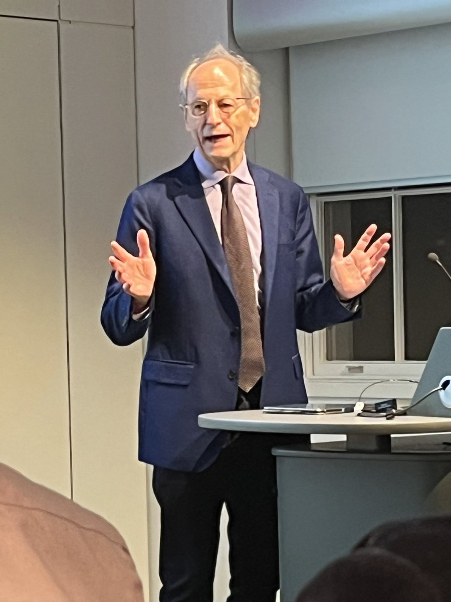 The ever-fabulous @MichaelMarmot talking about the broken promise of a better, more prosperous, equal, meaningful, dignified life. Creativity is a basic need. #CreativeHealthReview