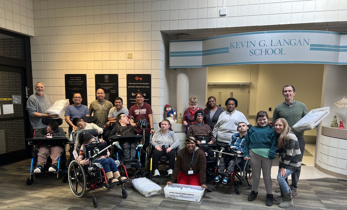 MayorSheehan's tweet photo. The Dept. of Assessment partnered with the Center for Disability’s Langan School Vocational Education Department students in order to send out Property Tax Exemption Paperwork to the City’s Senior Citizens. We look forward to growing this new found partnership! #AllinforAlbany https://t.co/LdhDDR6rVm