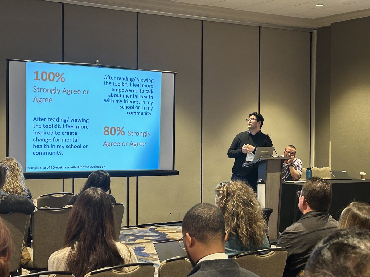 Dr. Hasina Samji (@hasinanisah) on Twitter photo Alex and Mari (<a href="/yditeam/">Youth Development Instrument (YDI)</a> alum!) from <a href="/BCChildrensHosp/">BC Children's Hospital</a> presenting their work developing a youth advocacy toolkit at the <a href="/NCSMHtweets/">National Center for School Mental Health</a> conference in New Orleans - way to go! Alex and Mari (<a href="/yditeam/">Youth Development Instrument (YDI)</a> alum!) from <a href="/BCChildrensHosp/">BC Children's Hospital</a> presenting their work developing a youth advocacy toolkit at the <a href="/NCSMHtweets/">National Center for School Mental Health</a> conference in New Orleans - way to go!