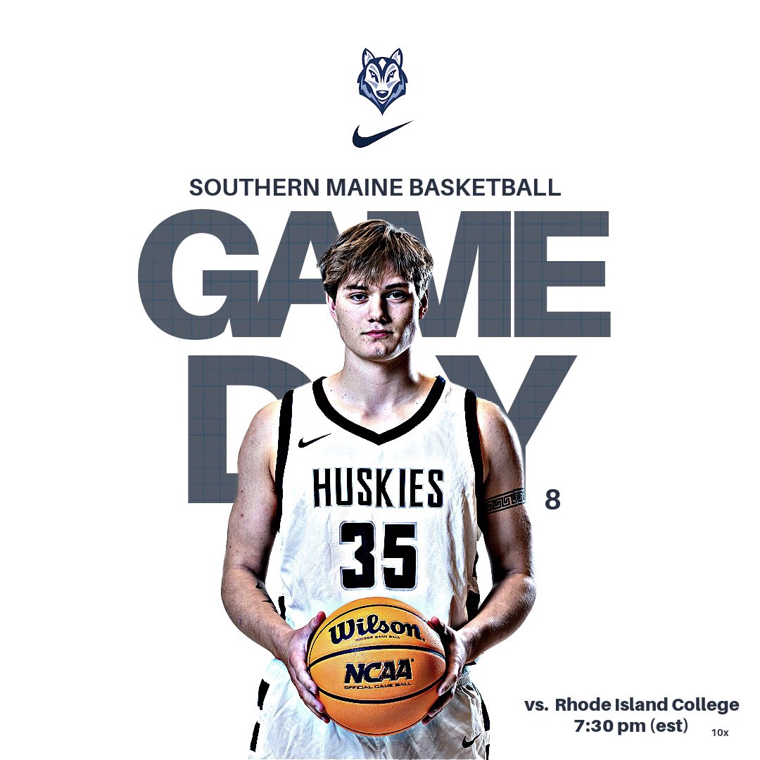 🚨Game Day🚨
🏀 Rhode Island College @ USM
📍 Gorham, ME | Hill Gym
⌚️ 7:30 pm (est)
#attitude #10x #pullthesled