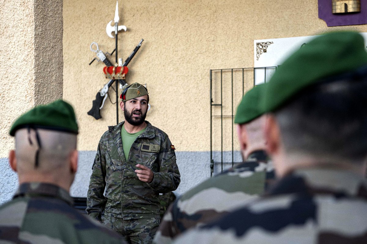 LegionEtrangere's tweet image. #VieDeLégionnaire au #2REG ☀️, en Espagne !