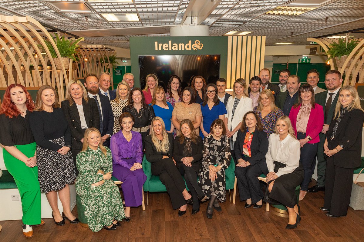 TourismIreland's tweet photo. We are delighted to be joined by 26 luxury tourism providers from the island of Ireland for this year’s #ILTM in Cannes!
This is an excellent opportunity for our partners from Ireland to meet, and do business with, the international luxury travel buyers in attendance 💚
#TI2023 https://t.co/jMGwrFY2j3