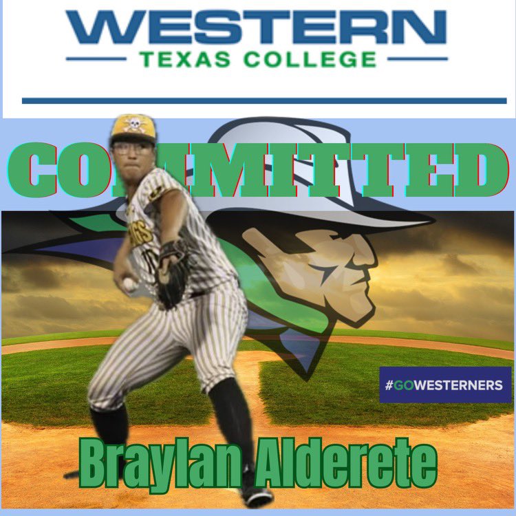 braylan alderete (@braylan_ald) on Twitter photo I am blessed and excited to announce that I will be furthering my academic and athletic career at Western Texas College! I want to thank God first, my coaches and family for everything.<a href="/JDbaseball0023/">J.D. Davis</a> <a href="/WTCbaseball/">Western TX Baseball</a> <a href="/TayDuckBaseball/">Taylor Duck Baseball</a> @zacsenf <a href="/CoachAugRamirez/">Augie Ramirez</a> @tejasbaseball #ropeEm I am blessed and excited to announce that I will be furthering my academic and athletic career at Western Texas College! I want to thank God first, my coaches and family for everything.<a href="/JDbaseball0023/">J.D. Davis</a> <a href="/WTCbaseball/">Western TX Baseball</a> <a href="/TayDuckBaseball/">Taylor Duck Baseball</a> @zacsenf <a href="/CoachAugRamirez/">Augie Ramirez</a> @tejasbaseball #ropeEm