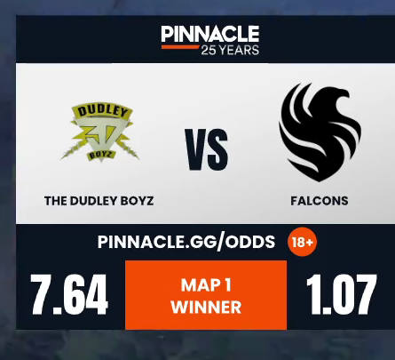 Odds hit hard #Pinnacle25