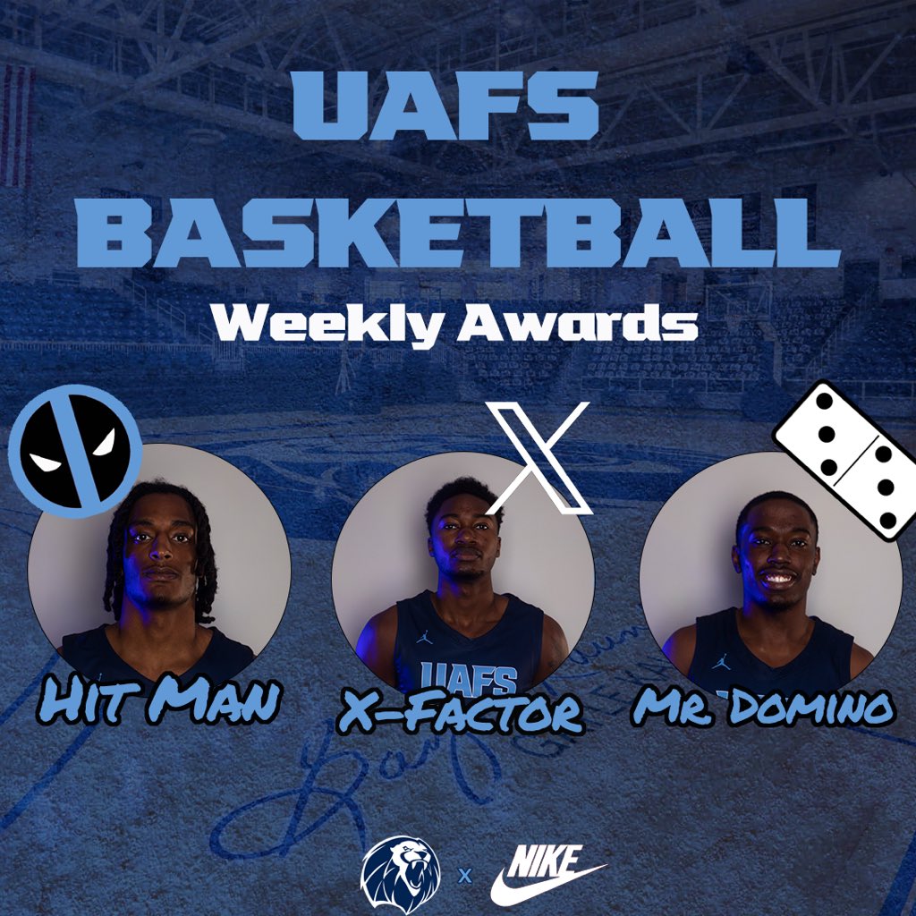 UAFSMBB's tweet image. Week 6 Awards! 

🦁🏀 | #Family