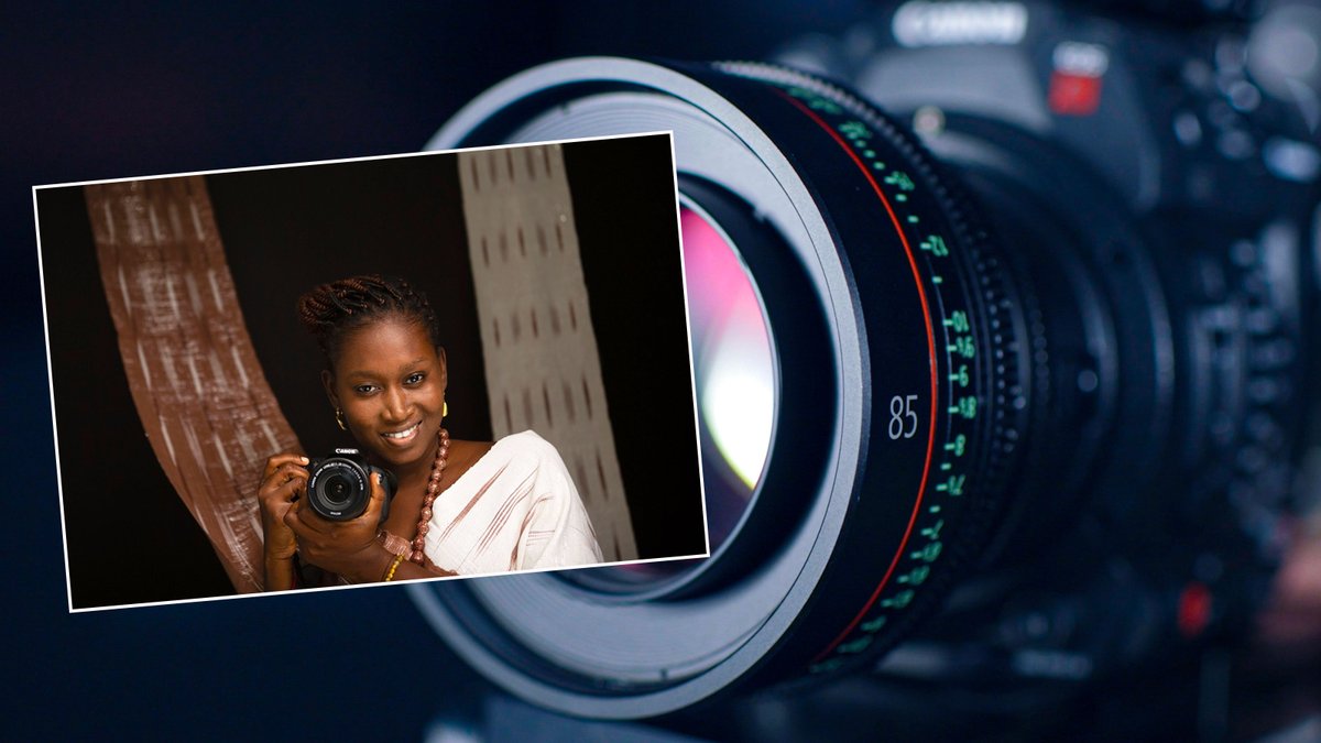 Une femme derrière l'#objectif
tinyurl.com/3cmsr8dd #Photographie #Togo #LinaMensah