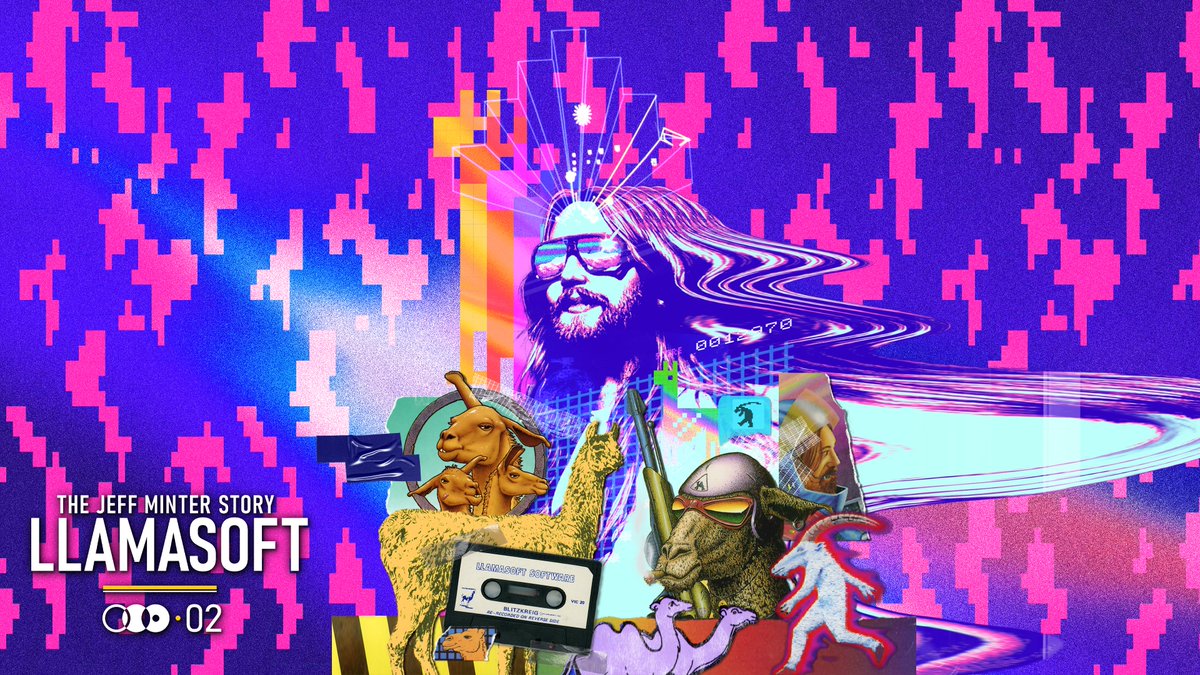 It's finally official!

Get ready for LLAMASOFT: THE JEFF MINTER STORY, coming 2024 from Digital Eclipse.

A deep dive into the early career of Jeff Minter, a true original, an indie pioneer, a man who loves lasers and llamas in equal measure.

Wishlist: store.steampowered.com/app/2236680/Ll…