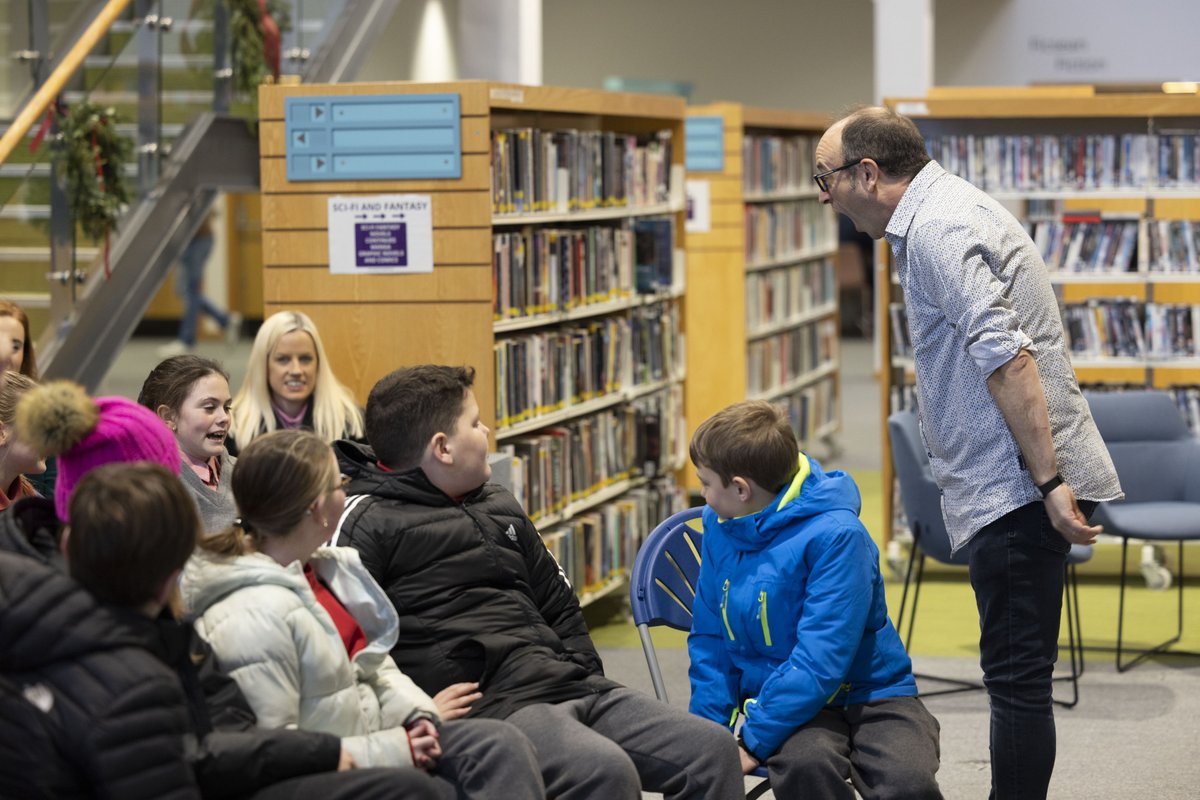 fingallibraries's tweet photo. There was great excitement at Blanch Library yesterday as Mayor of Fingal Cllr Adrian Henchy launched the Fingal Libraries book gifting programme with County Librarian Betty Boardman, author Alan Nolan & pupils from St Francis Savior School.
@FingalCoCo #CommunityRecognitionFund https://t.co/o6AbWKn4Ku