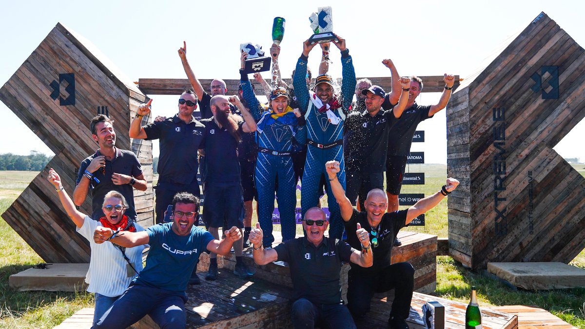 abtmotorsport's tweet photo. Thank you, @ExtremeELive ⚡​❤️

It’s been a true adventure. 3 seasons with highs &amp; lows but unforgettable moments and legends behind the wheel of our cars. For now, it’s farewell, but as they say, you always meet twice in life.

#ABTSportsline #ExtremeABT #ExtremeE https://t.co/bleAK8jP8H