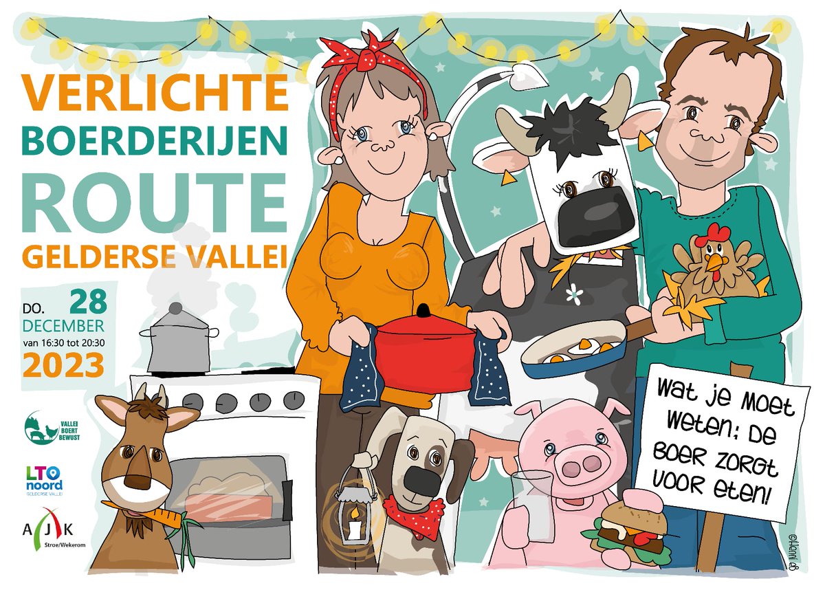 Ja hoor, de eerste aanmeldingen stromen al binnen! Geef je gauw op voor de Verlichte Boerderijenroute Gelderse Vallei 2023!

valleiboertbewust.nl/verlichte-boer…