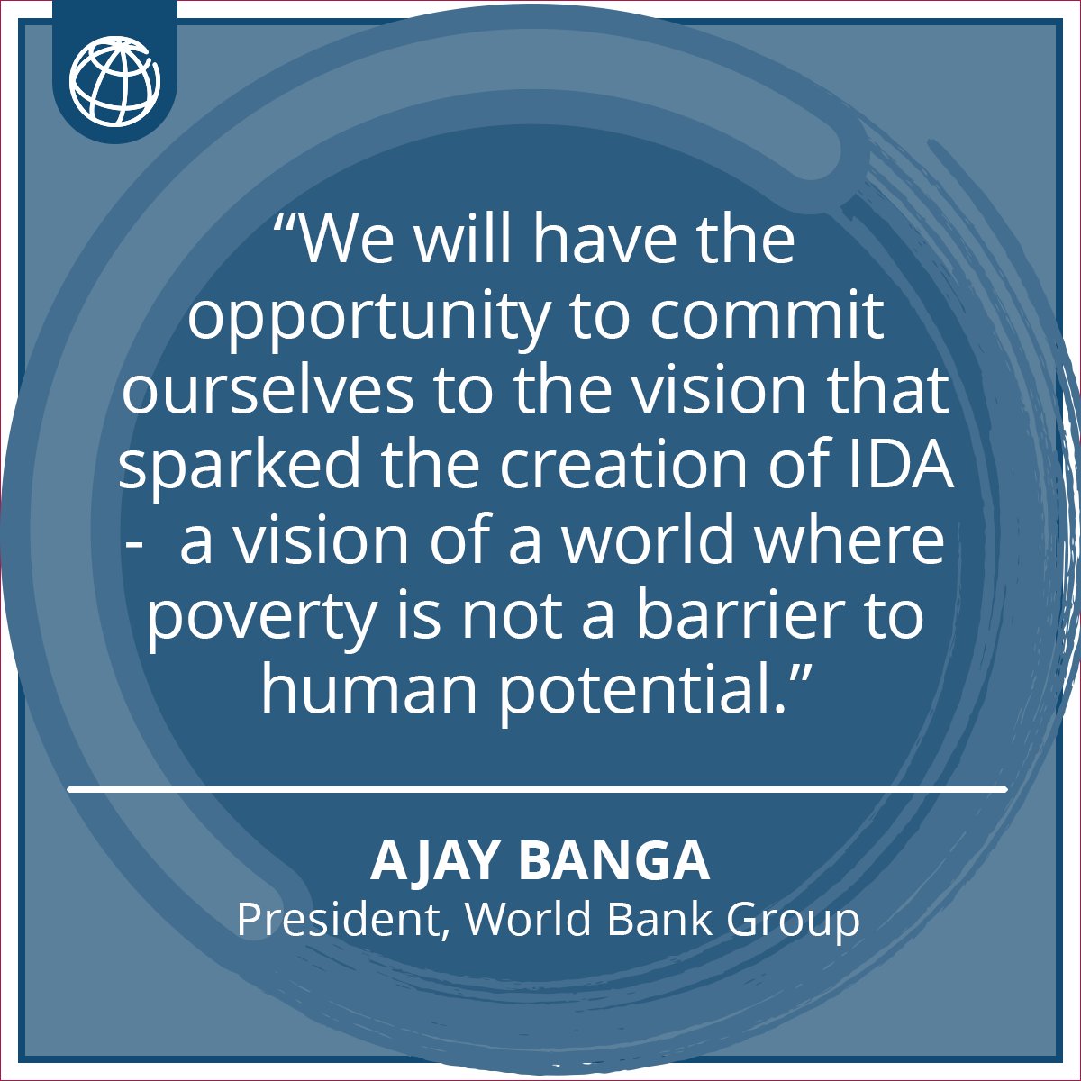 WorldBankGroup's tweet photo. On the road to a livable planet free of poverty, @WBG_IDA is a powerful resource for making sure no one is left behind. Hear from World Bank President Ajay Banga + key partners at the #IDA20 meetings in Zanzibar, Tanzania: https://t.co/Vc0AMda2dN https://t.co/liZwSdaXYz