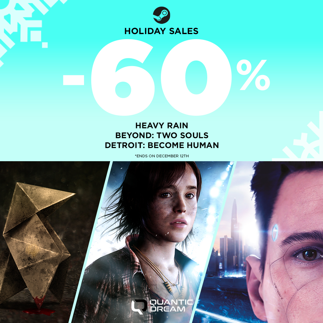 Detroit: Become Human, Beyond: Two Souls, and Heavy Rain are coming to PC