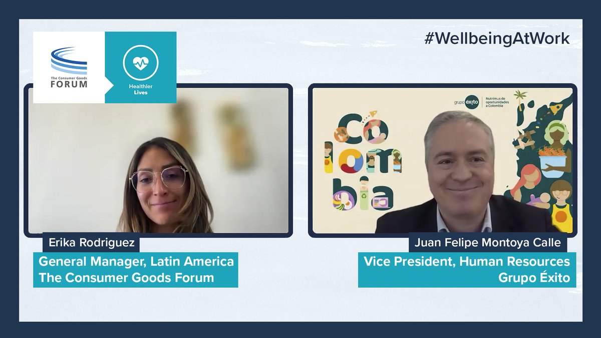 CGF_Collaboration for Healthier Lives (@cgf_health) on Twitter photo Juan Felipe Montoya Calle VP Human Resources <a href="/Grupo_Exito/">Grupo Éxito</a> participated in an online masterclass to share the company's #wellbeing strategy - understanding employee needs, implementing beneficial strategies & showing genuine sensitivity: bit.ly/3GxtJuM
#CGFHealthierLives Juan Felipe Montoya Calle VP Human Resources <a href="/Grupo_Exito/">Grupo Éxito</a> participated in an online masterclass to share the company's #wellbeing strategy - understanding employee needs, implementing beneficial strategies & showing genuine sensitivity: bit.ly/3GxtJuM
#CGFHealthierLives