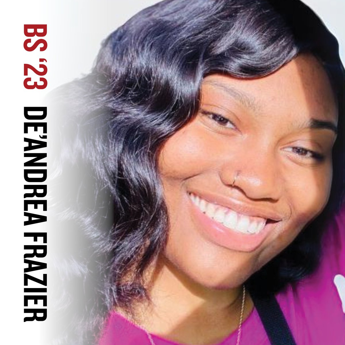 UofLCEHD's tweet photo. De’Andrea Frazier will earn a BS in Middle/Secondary Education. Her #UofL journey included meaningful interactions with faculty, clinical experiences, participation in @ULMTRP, and an ambassador role on Admitted Students Day. Congratulations! 🎉

#UofLGrads2023 #TeamCEHD #GoCards https://t.co/J0axQhG7K9