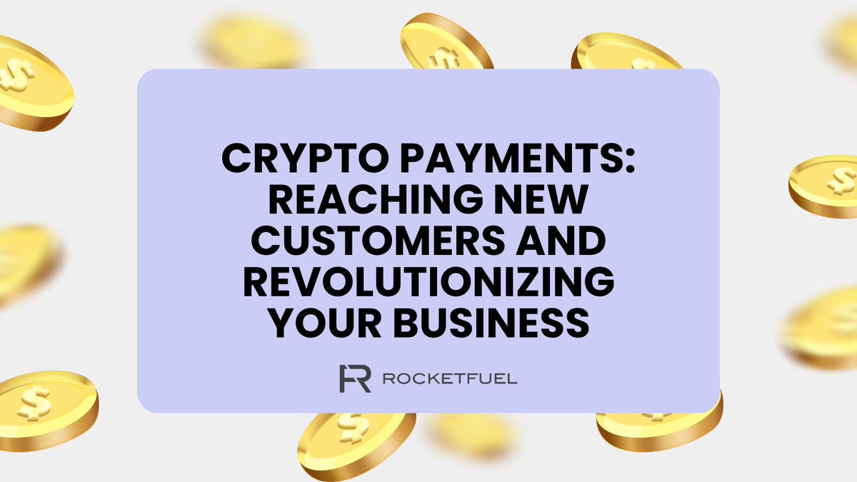 RocketFuelWeb3's tweet image. Unlock global opportunities with crypto payments! 🌐💰 Lower fees, faster transactions, enhanced security—crypto offers a competitive edge. 💻💳 #CryptoAdvantage

@monicataher @DROPZXRP @Ripple