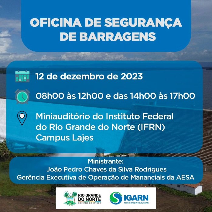 IGARN_RN's tweet photo. Igarn promove Oficina de Segurança de Barragens - https://t.co/7Z5IeFLXkA https://t.co/V9hNs2944o