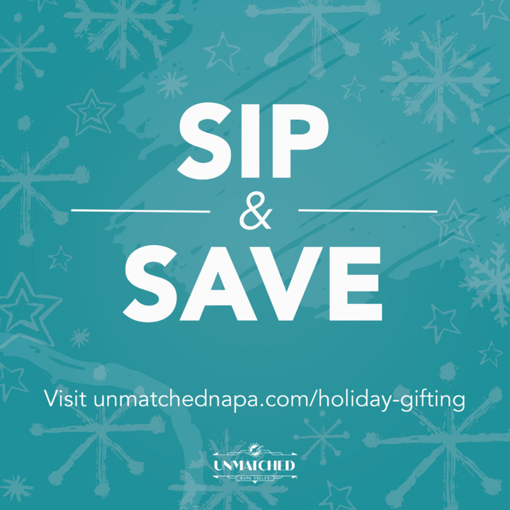 UnmatchedNapa's tweet photo. Embrace the spirit of the season and make your celebrations remarkable with Unmatched Napa Valley! Shop at https://t.co/9Q8G2xwR6N

Seasonal savings available until Dec 31:
$10 off over $100 with code: 10OFF
$20 off over $200 with code: 20OFF
$35 off over $300 with code: 35OFF https://t.co/6w71yOThma