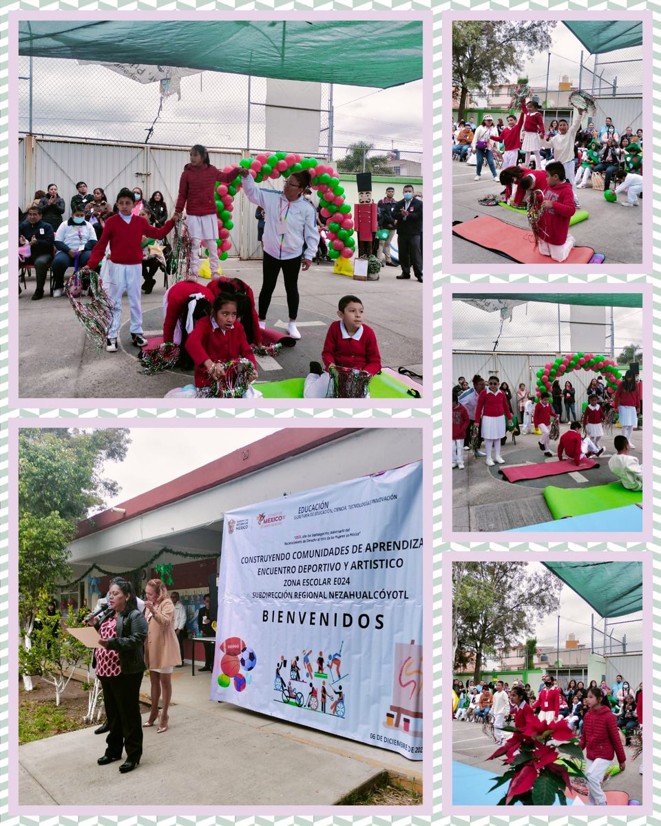 SREBNeza's tweet photo. 1er Encuentro Deportivo y Artístico entre los CAM de la Zona Escolar E024 del municipio de #Nezahualcóyotl, en el Día Internacional de las Personas con Discapacidad.
"Construyendo Comunidades de Aprendizaje Inclusivas".
#ElPoderDeServir 
@SEB_Edomex
@SeducEdoMex 
@arturougaldea_ https://t.co/D1ljxDX6Wa