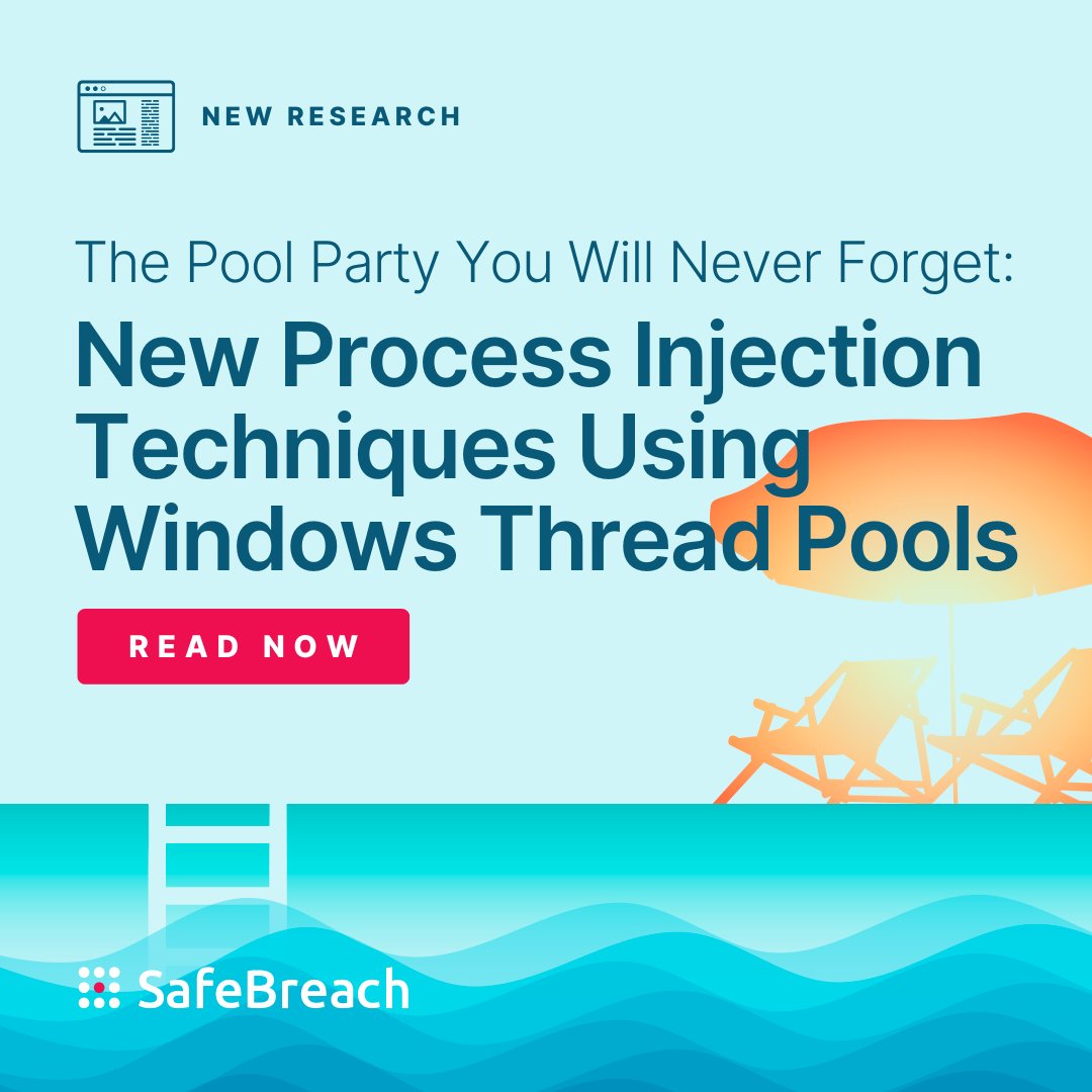 This is huge. As presented at #BlackHatEurope today, see how SafeBreach Labs researcher Alon Leviev developed a brand new set of highly flexible process injection techniques that are able to completely bypass leading EDR solutions. safebreach.com/blog/process-i…