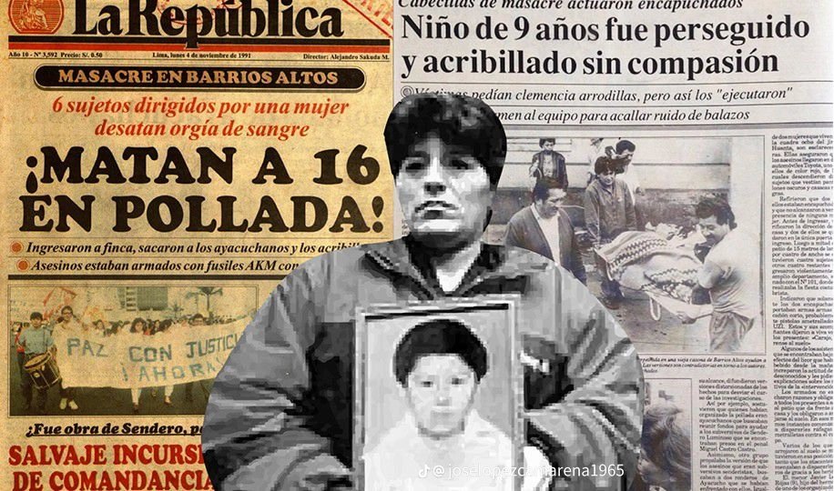 Cantuta no se olvida,Barrios Altos no se olvida,Fujimori debe quedarse en la cárcel y cumplir su condena
¿Quién tuvo piedad por los inocentes asesinados?
¿Qué Fujimori está viejo y no hay que tenerle rencor?
¡HAY CUERPOS QUE AÚN NO APARECEN!
Que no te cuenten mal la historia.