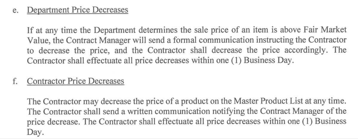 As we approach two months since Secretary’s statement that they were working on these price changes,

flsenate.gov/media/videopla…

Page 21 of the Keefe contract states that it takes 1 business day.

Accountability?? Third Party price comparison??