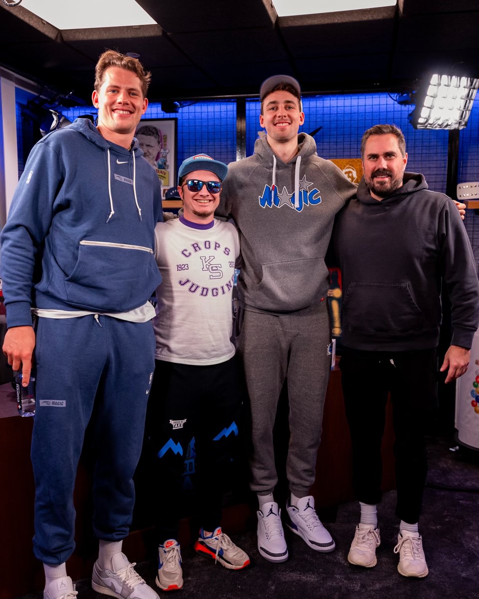 OrlandoMagic's tweet photo. Wagner Bros x @PardonMyTake https://t.co/9PQPYVzhrX