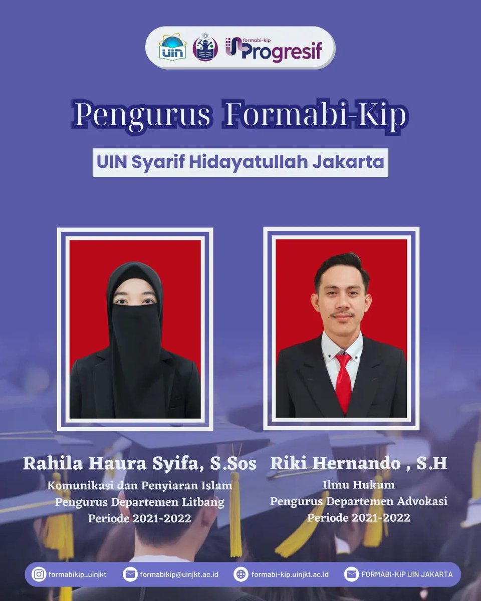 formabi_uinjkt's tweet photo. SELAMAT DAN SUKSES ATAS WISUDA KE-130

"Satu fase telah selesai, tapi petualangan mu masih terus berlanjut, Selamat atas pencapaian luar biasa ini. Dengan toga dan topi sebagai senjatamu, hadapi dunia dan buktikan impianmu tak ada yang tak mungkin." Selamat Wisuda! https://t.co/VTmSZStZB7