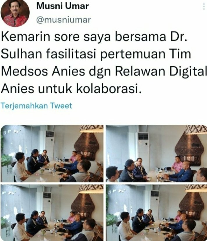 GpmnMedia's tweet photo. @kompascom Relawan Digital Anies 
Merupakan Perubahan Dari Kata Buzzer https://t.co/LqERaCQ5hg