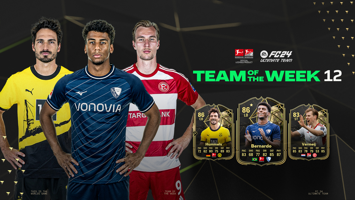 Play with your Bundesliga heroes on EA Sports FC 24