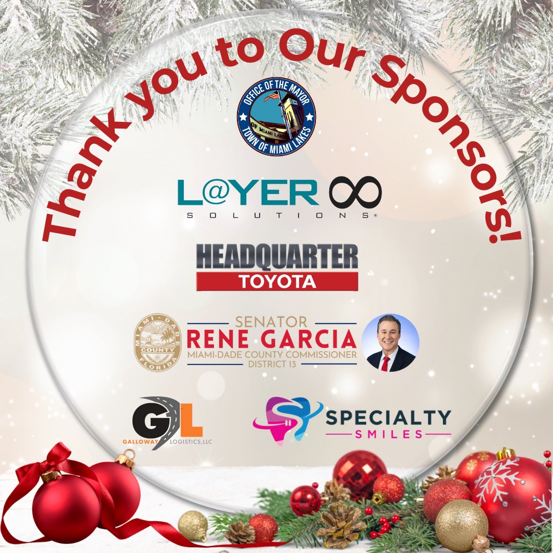 A big THANK YOU to our kind and caring Sponsors!
❤️👏Thank you all for making a difference in the lives of so many deserving students and families this Holiday season during our upcoming Christmas event.🎄🎁🎅🏼