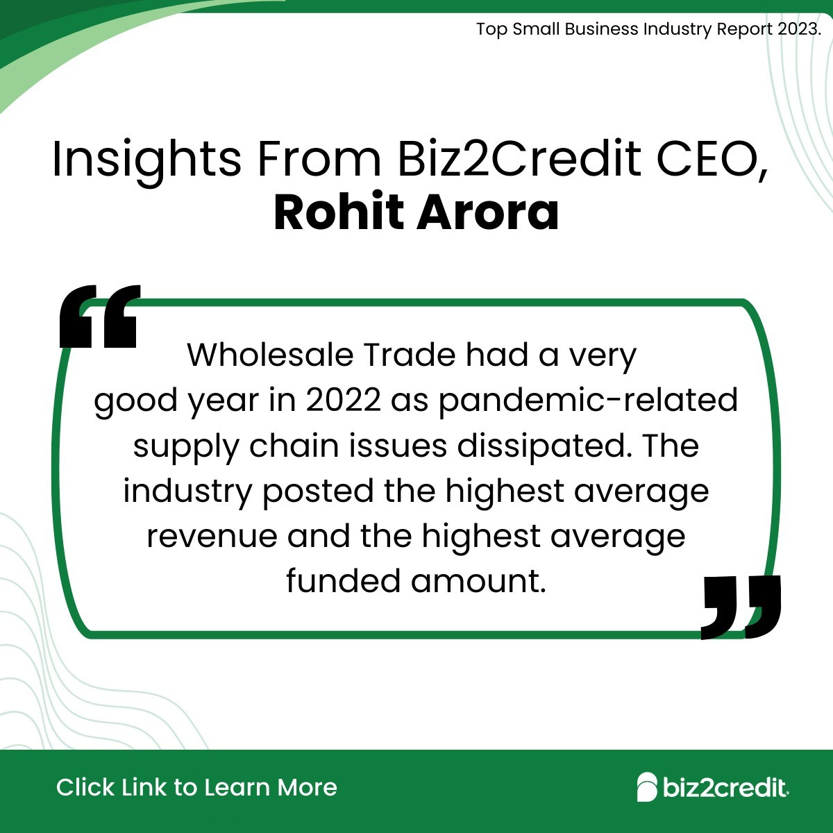 We are excited to share the Biz2Credit 2023 Top Small Business Industry Report. Learn about year-over-year industry trends, top industries, emerging trends and insights and more. View the full report here: biz2credit.com/research-repor… #topindustries #report #2023 #biz2credit