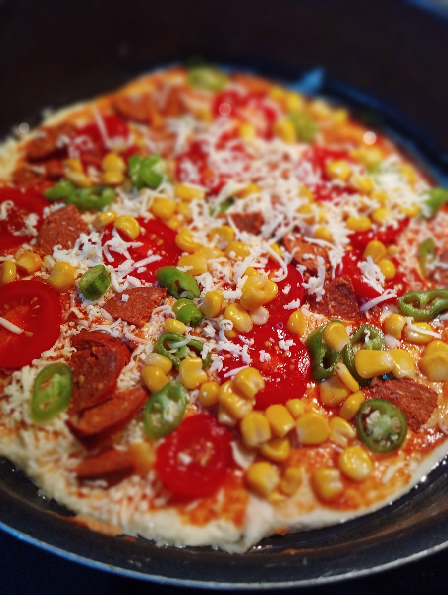 SedaTez47673796's tweet image. #pizzaa ama evde yapılanı tabikide 🥰