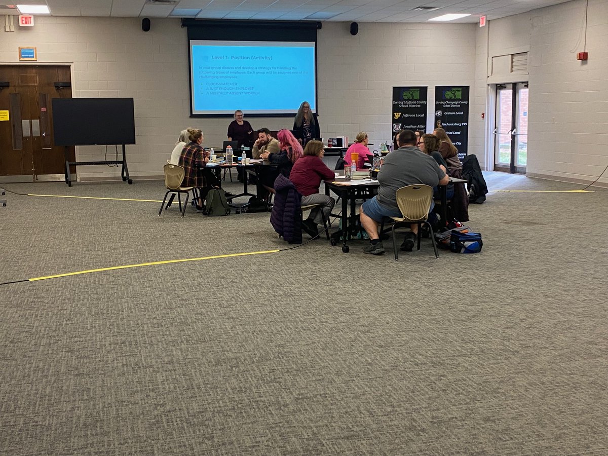 M_C_ESC's tweet photo. Monday was session 2 of Aspiring Leaders. Thank you to Scott Howell, Superintendent of Midwest Regional ESC, for sharing your wisdom.
#WeWorktoServe #5LevelsofLeadership https://t.co/6Rscthy6Cv