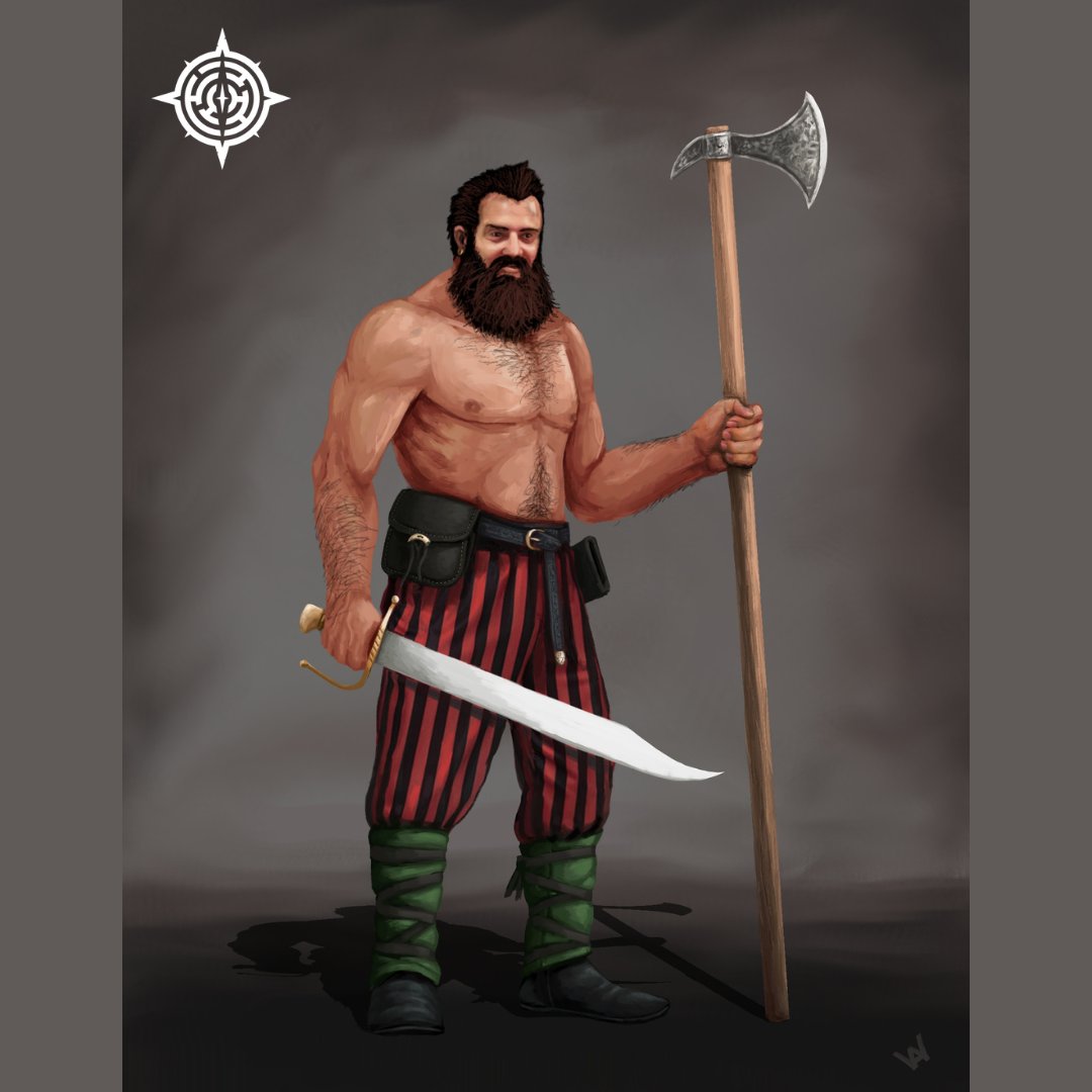 OnceLostGames's tweet photo. The Baron’s Men is a gang of thieves with no true affiliation to the Baron himself. Their thievery plagues the merchant shops on the waterfront. As the port authority fails to stop them, many victims believe they are either in their pockets or calling the shots themselves. #RPG https://t.co/p1k2eBYSjF