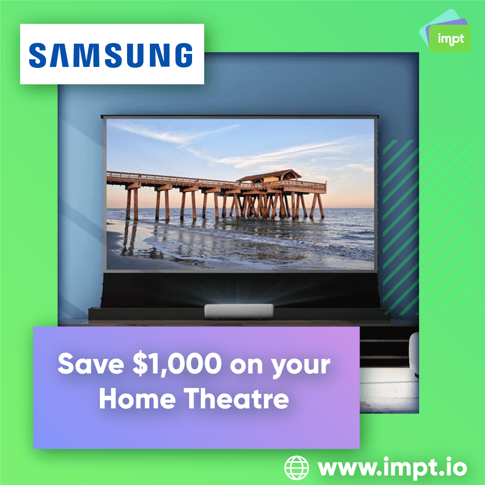 IMPT_token's tweet image. Step into the future with the latest Samsung tech using TradeUP! 📱💻 Trade in your old device and save up to $1,000. Flash IMPT to unlock exclusive bonuses. Time for a tech glow-up! ✨🔧 

#TradeUP #SamsungUpgrade #TechDeals

Shopping: platform.impt.io/shop