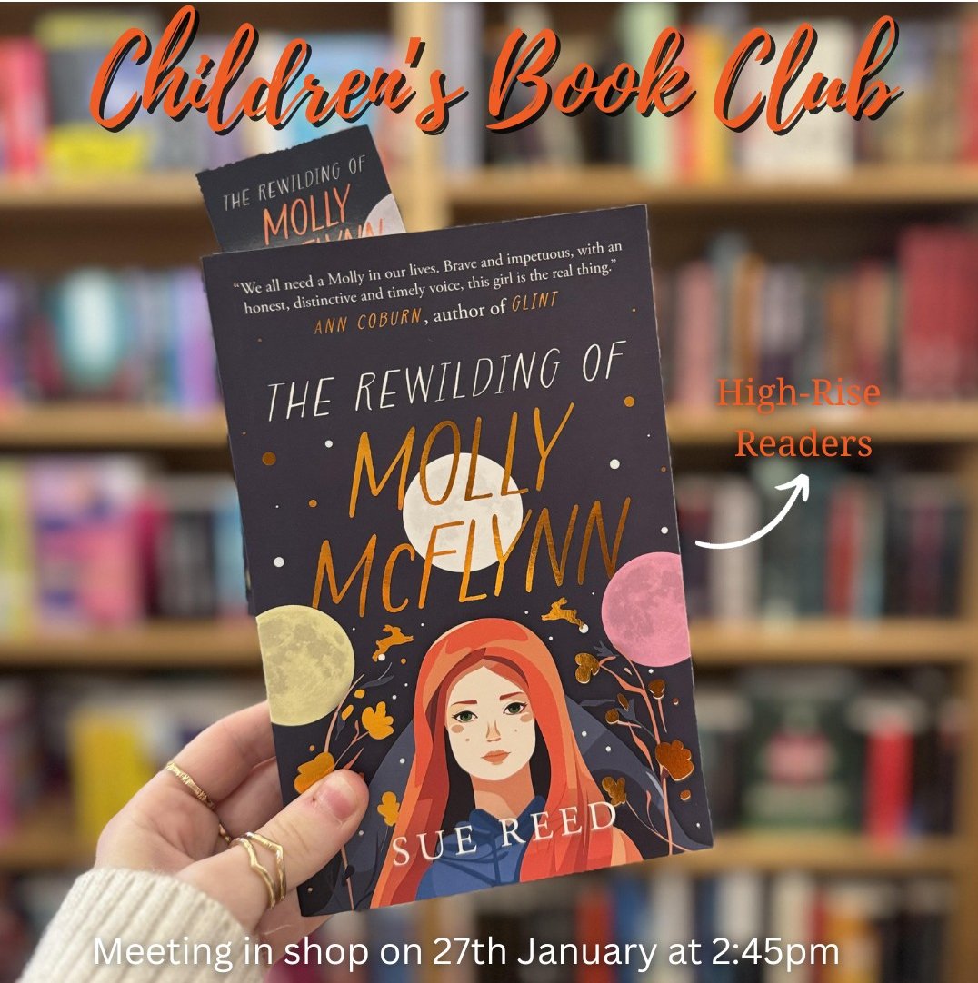 How super to see #TheRewildingOfMollyMcFlynn is the next read for @drakebookshop #YA #bookgroup. Hope everyone enjoys it! #indiebookshop #BookTwitter