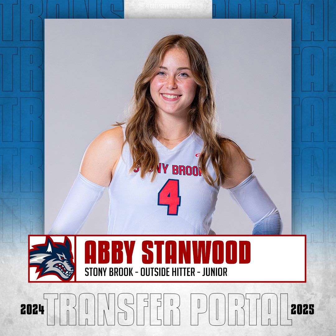 CVBTransfers's tweet photo. 𝗜𝗻 𝗧𝗵𝗲 𝗣𝗼𝗿𝘁𝗮𝗹

✏️: Abby Stanwood
🏐: Outside Hitter
🎓: Junior
📍: Stony Brook
✖️: @abbystanwood

#CollegeVBTransfers | #NCAAWVB https://t.co/ee2c6inrR3