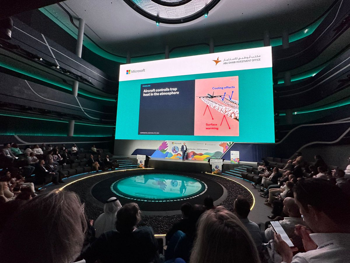 🚀 We were treated to 3 more game-changing presentations at #COP28UAE!  
<a href="/SataviaUK/">SATAVIA</a> takes flight with sustainable solutions for aviation, Sustainable Planet sows the seeds for greener agri-food practices, and Cleantech Hub Grounds tackles solid waste management.

#GrowthXDemoDay