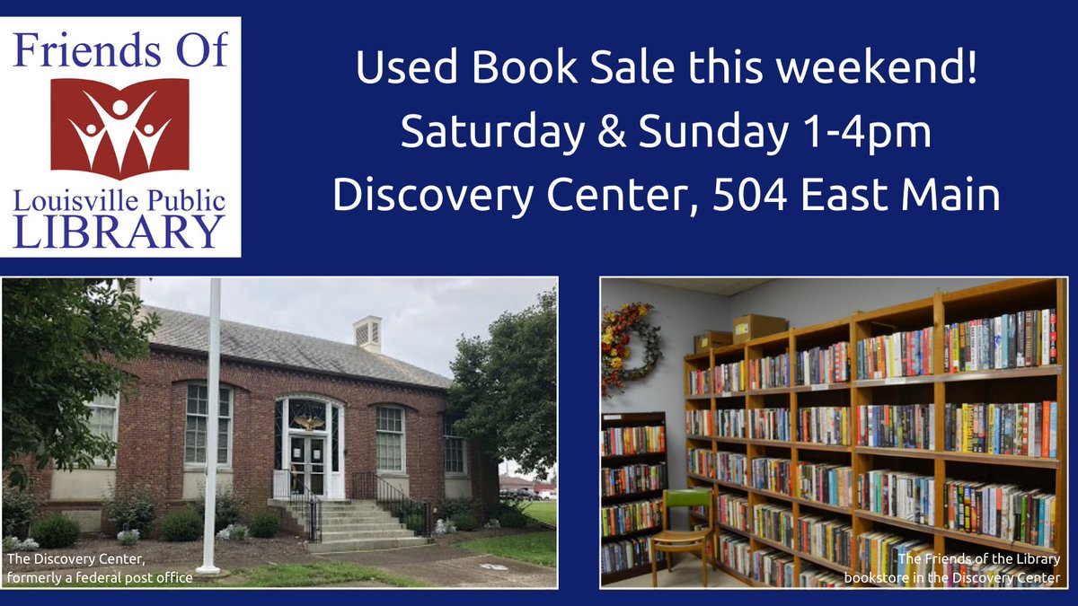 LouisvilleLib's tweet photo. It's time to stock up on books for Jólabókafló∂!
Or, just because you love books 🤗
Cost is the donation of your choice.
Raffle tickets for the basket are $2.00 each or 3/$5.00 and can be purchased at the sale this weekend.  The winner will be drawn and notified on 12/12. https://t.co/eIncp7jOYK