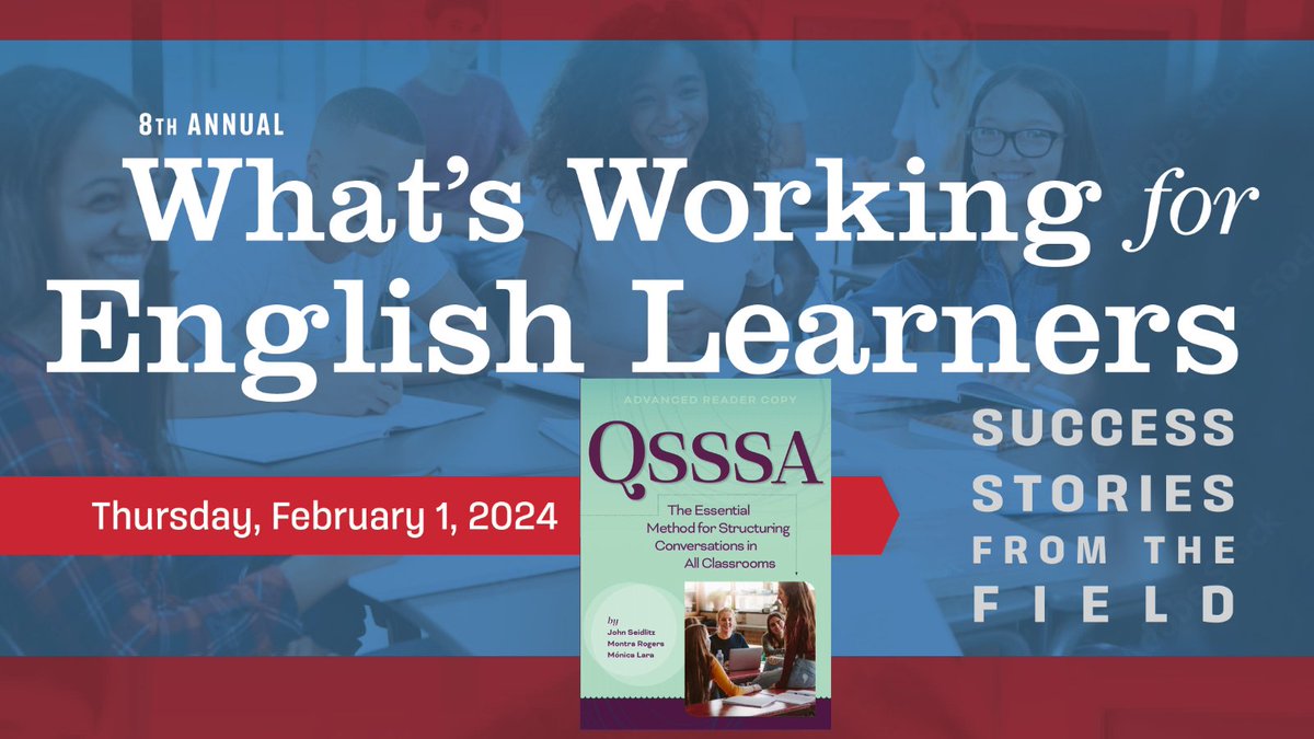 Did you know that all #SeidlitzConf attendees will receive a copy of our brand new, much-anticipated #QSSSA book? Register now to join us for this amazing full-day conference + #booklaunch party! #WhatsWorking24 seidlitzeducation.com/upcoming-event…