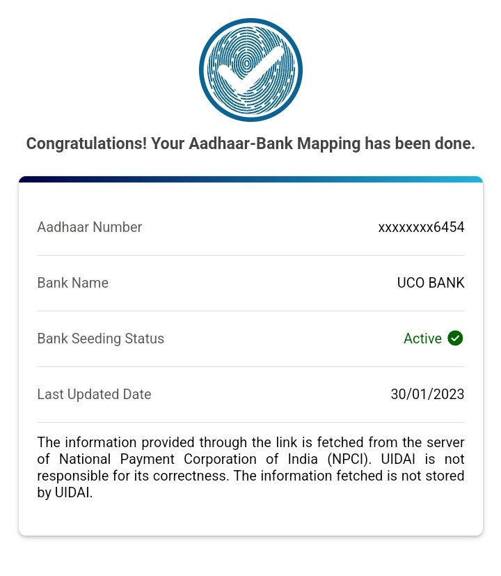 gemini_souls's tweet image. @NPCI_NPCI My NPCI verification is not completed โ๏ธ
It displays the message "status not received from NPCI server"
But my aadhar is linked to my Bank account & NPCI
Many more students are also facing the same trouble.
@NPCI_NPCI please resolve this issue as soon as possible