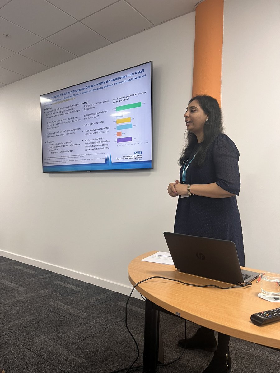 Deepa Muthukrishnan (@deepamuthukrish) on Twitter photo Great to present the Neutropenic Staff Survey Practice change #BDAresearch <a href="/BDA_Dietitians/">British Dietetic Association</a> <a href="/UHCWDietitians/">UHCWDietitians</a> <a href="/UHCW_RandD/">R&D at UHCW</a> <a href="/CUDietitian/">Coventry Uni Student Dietitians</a> <a href="/EBMTUK_NAP/">EBMT UK NAP</a> Great to present the Neutropenic Staff Survey Practice change #BDAresearch <a href="/BDA_Dietitians/">British Dietetic Association</a> <a href="/UHCWDietitians/">UHCWDietitians</a> <a href="/UHCW_RandD/">R&D at UHCW</a> <a href="/CUDietitian/">Coventry Uni Student Dietitians</a> <a href="/EBMTUK_NAP/">EBMT UK NAP</a>