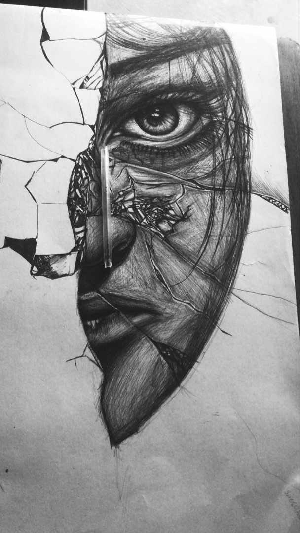 Pen drawing ✍🏼 
#selftaughtartist #Artist #Art