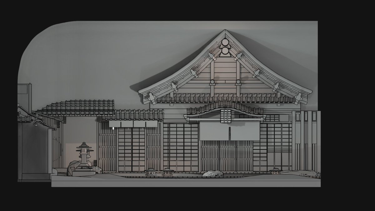 norbert_chapman's tweet image. Design for japanese themed jaccuzi area. #themeddesign #imagineer #immersivedesign #themepark #jaccuzi #disney