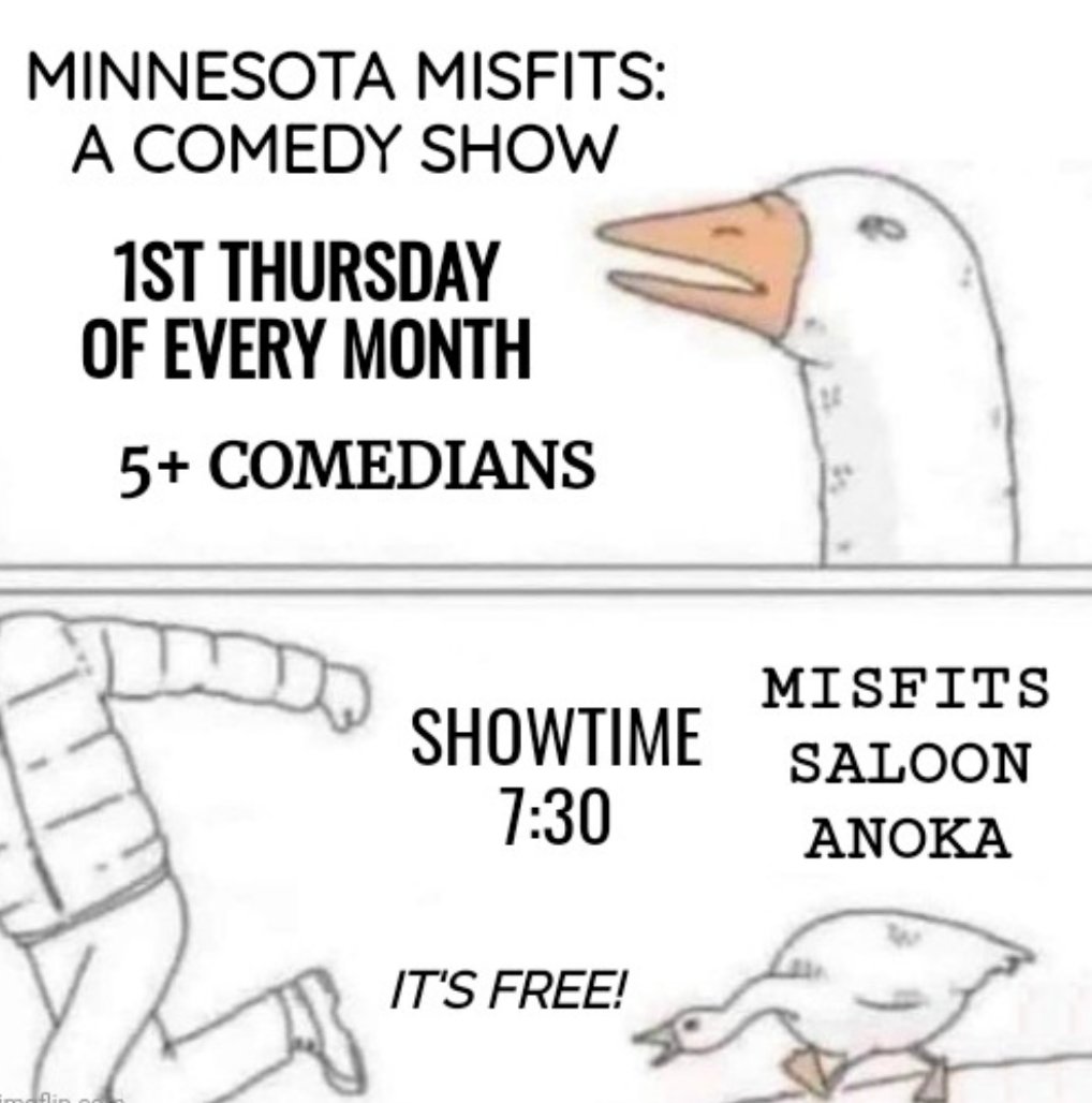 KragComedy's tweet image. starting in January 2024! #comedy #standupcomedy #mncomedy