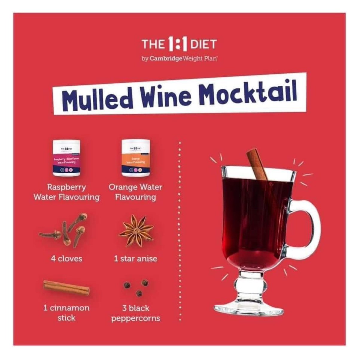 SlimmazingCWP's tweet photo. I absolutely LOVE Mulled Wine, but obviously it’s full of sugar and calories. 
Well I have a fantastic hack that gives you that lovely Christmas, snuggly feeling 🍷🍊🎄🎅🏻

#one2onediet  #Slimmazing #cambridgeweightplan #cwp 
#weightloss
 #weightlossinspiration https://t.co/YjzmBhSFTq