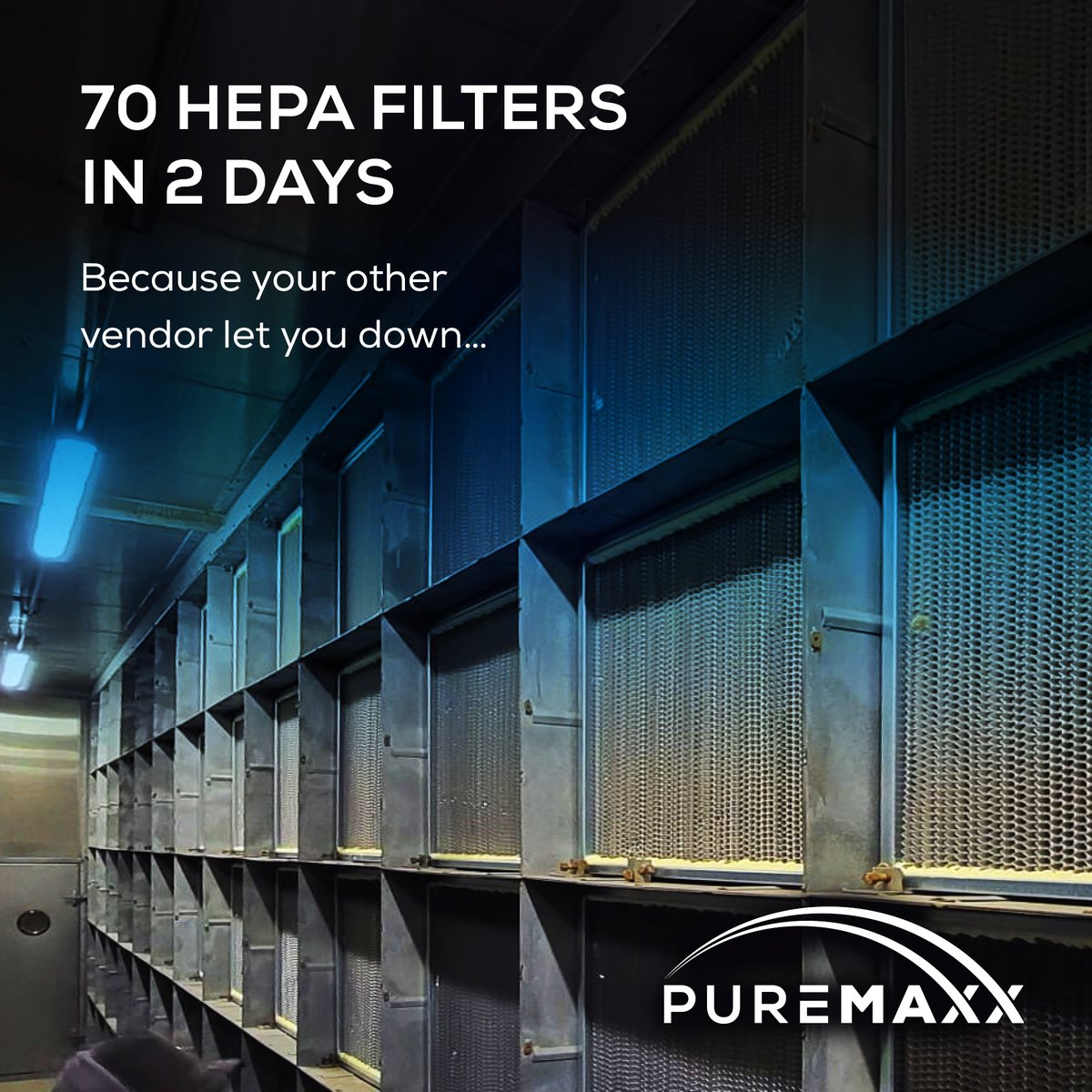 At Puremaxx, our massive inventory of filters showcases our commitment to speedy service without compromising on quality. Trust Puremaxx to deliver your filter needs fast and efficiently. #FacilityMaintenance #HEPAFilters #HospitalFilters #FiltersFast 🏥💨