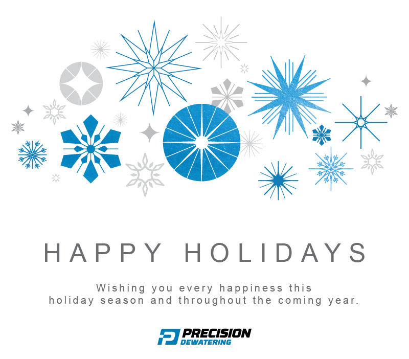 DewateringLLC's tweet photo. Wishing you all the joys of the season and happiness throughout the coming year. Happy Holidays from Precision Dewatering.
#PrecisionDewatering #HappyHolidays https://t.co/LoLWdfabBi